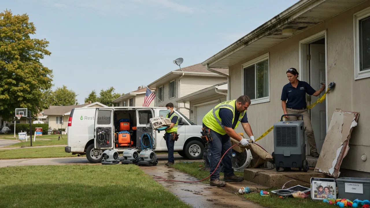 Water Damage Restoration in Centuria, WI near me
